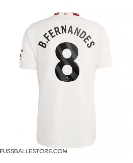 Günstige Manchester United Bruno Fernandes #8 3rd trikot 2023-24 Kurzarm